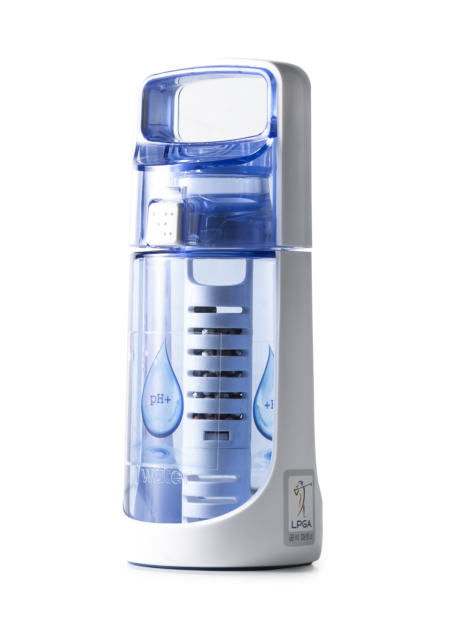 ph+ 600 ml alkaline water bottle purifier